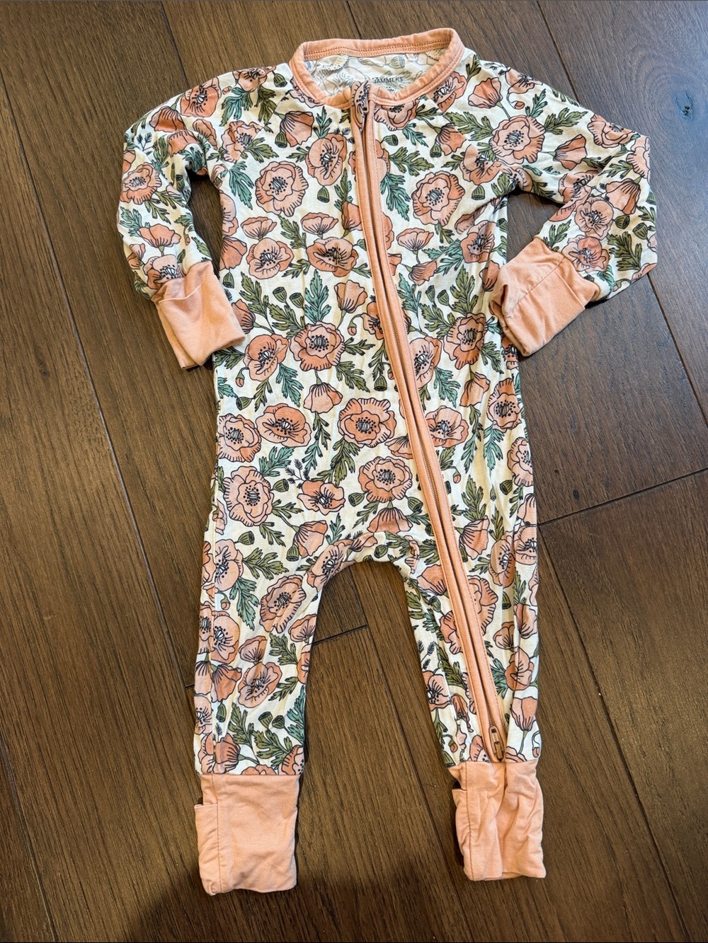 In My Jammers Palmer Zipper Romper Size 6-9 Months - C39-102